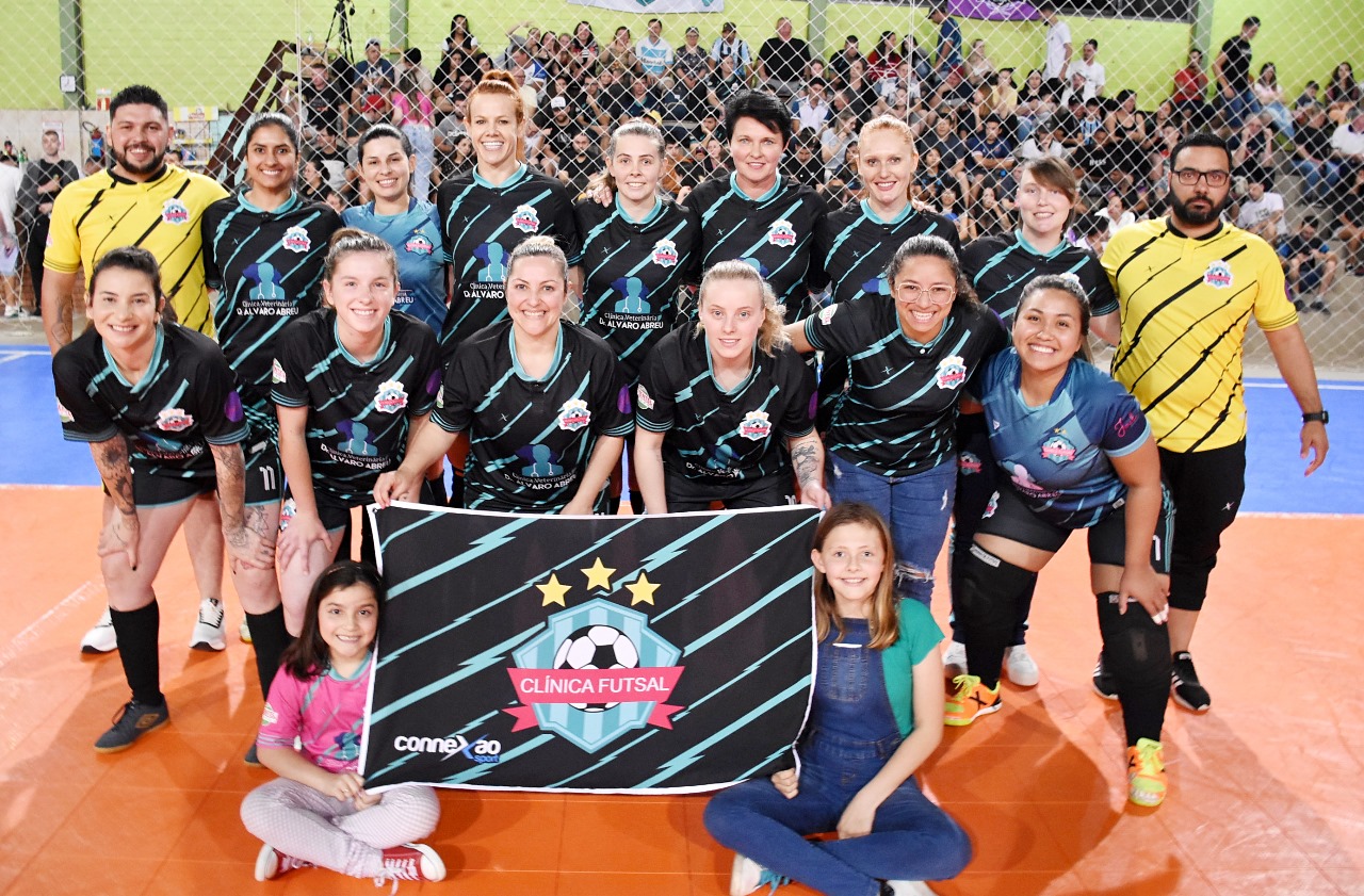 Clínica Futsal é campeão municipal pelo terceiro ano consecutivo (CRÉD: ADRIANA RABASSA)