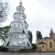 Árvore Símbolo do Natal Gaúcho já está pronta, mas o show de luzes só vai dar para conferir no dia 17 (imagem Volmir Müller)