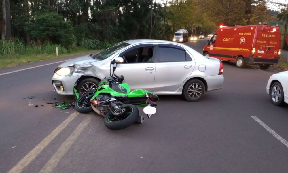 Motociclista De Herval Que Sofreu Acidente Em Dois Irm Os Recebeu Alta Na Mesma Noite Jornal O