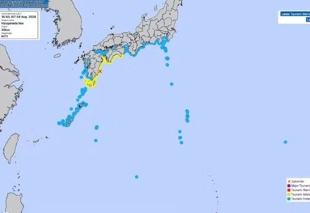 Após terremoto no primeiro dia do ano, Japão emite alertas de