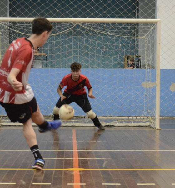 Pênalti decisivo que classificou o União F.C (goleiro) para a semifinal (CRÉD: ARTHUR LOPES)