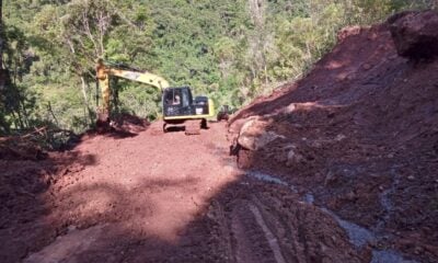 Estrada Rio Caí, que liga o Pedancino a Linha Riachuelo (CRÉD. FRANCIS LIMBERGER)