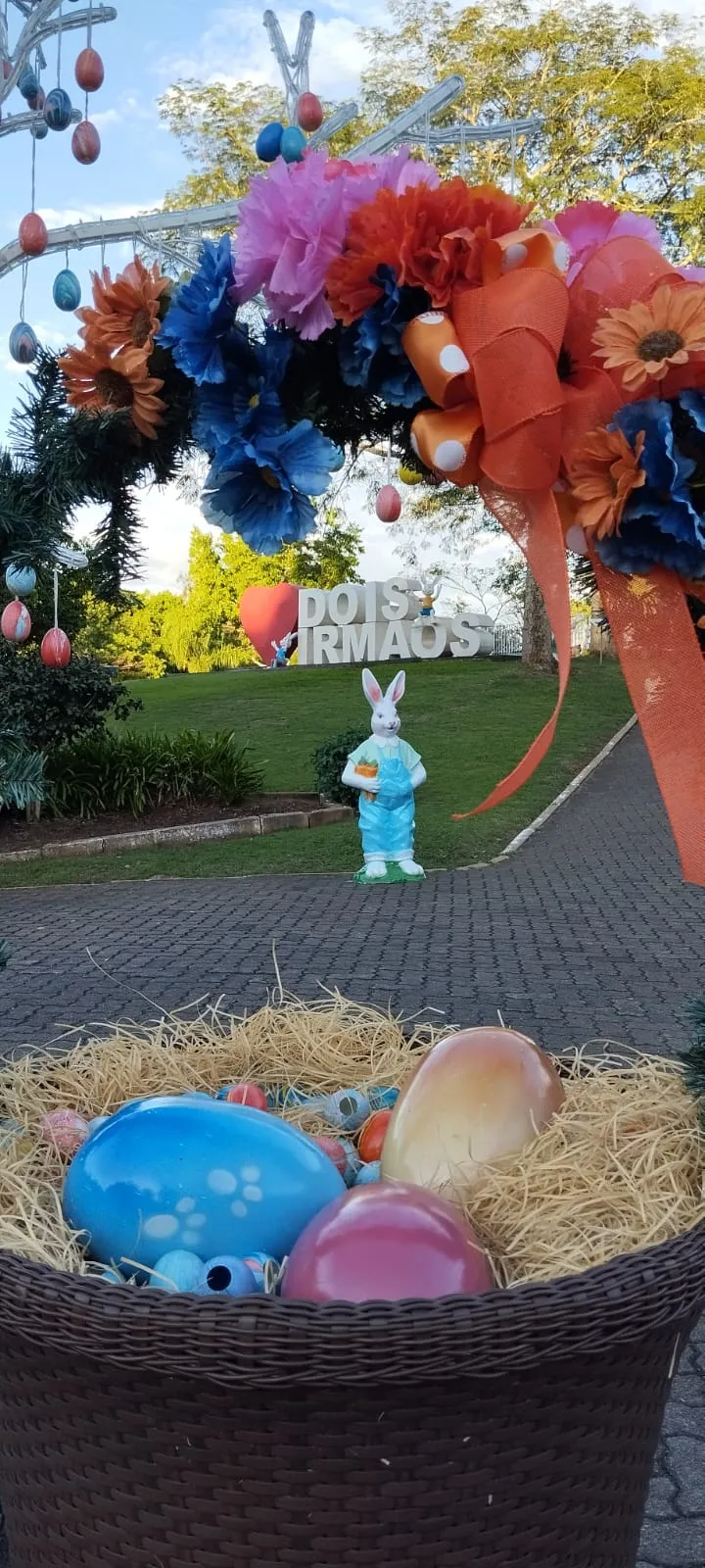 Decoração muito elogiada no Parcão - foto Mauri M.T.Dandel