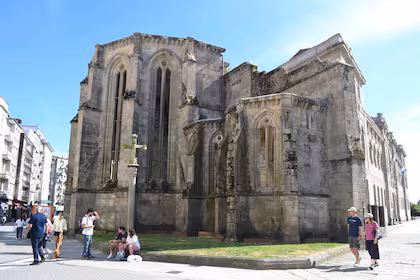 El Convento Santo Domingo en Pontevedra