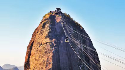 El ascenso al Pan de Azúcar, en teleféricos