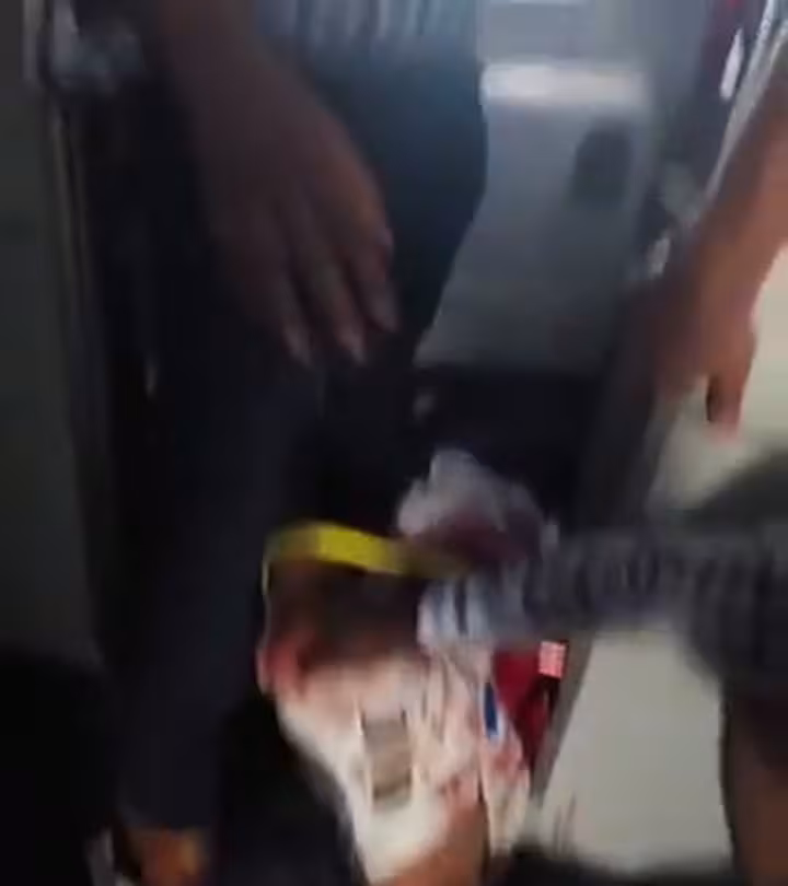 Un video muestra al piloto herido en el vuelo de Flydubai