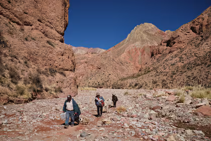 Hornocal está a 65 kilómetros de Humahuaca