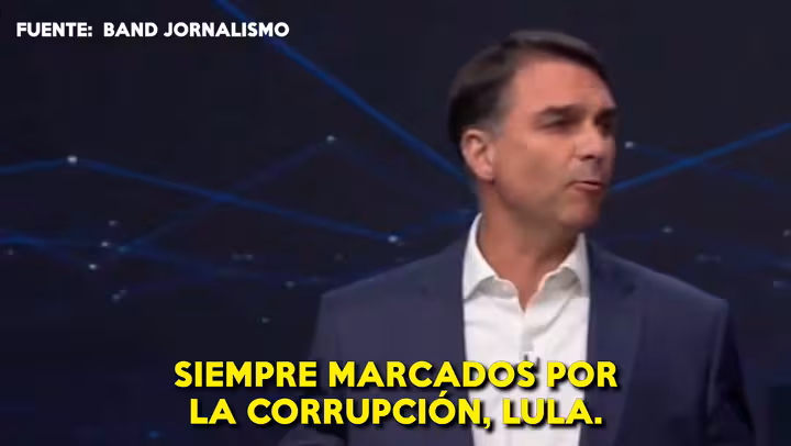 Bolsonaro y Lula intercambian duros golpes por escándalos familiares y Flávio asegura que Brasil va a ‘jubilar’ a Da Silva
